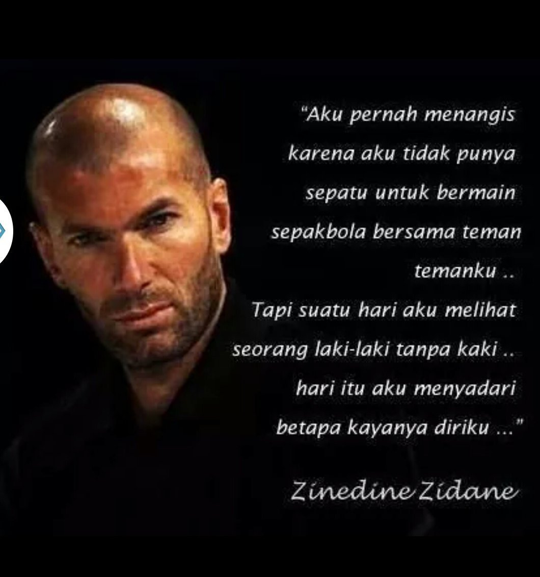 Zinedine Zidane Quote Radityoaripurwoko